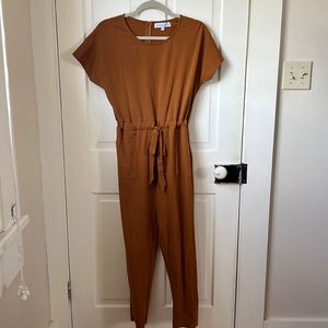 Piper & Scoot Bianca Jumpsuit in Oak